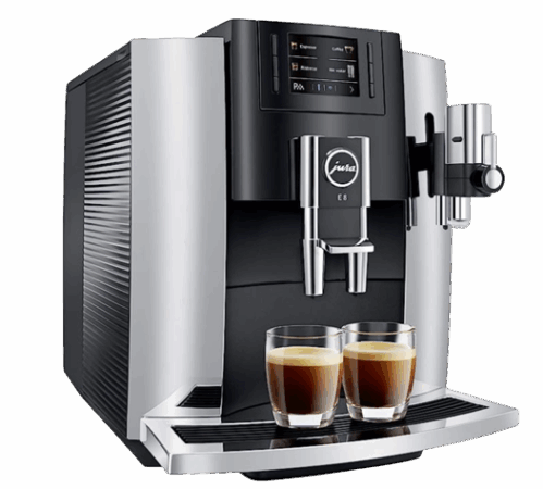 <br>Chrome Automatic Coffee Machine