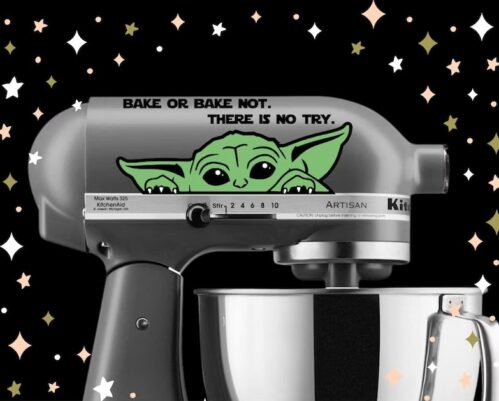 Star Wars Baby Yoda Baking Decal<gwmw style="display:none;">