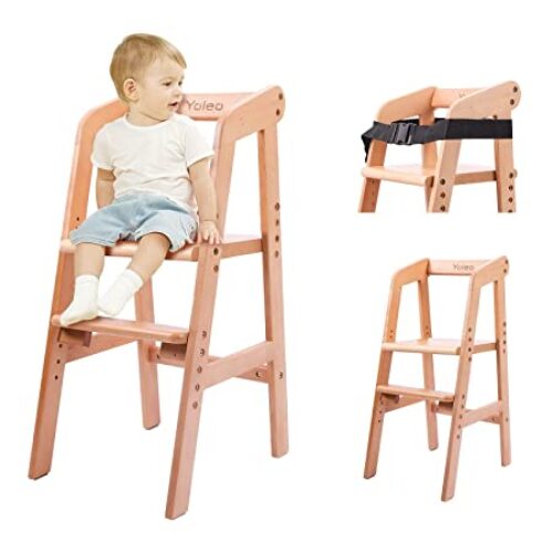 YOLEO High Chair Wooden