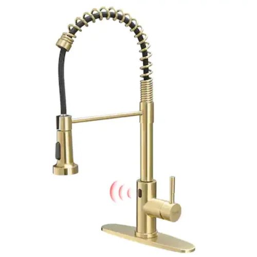 GIMILI Gold Touchless Kitchen Faucet