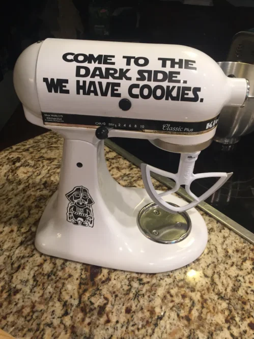 Star Wars KitchenAid Mixer decor